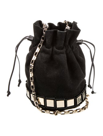 Tomasini Paris Suede Bucket Bag