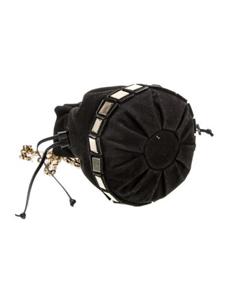 Tomasini Paris Suede Bucket Bag