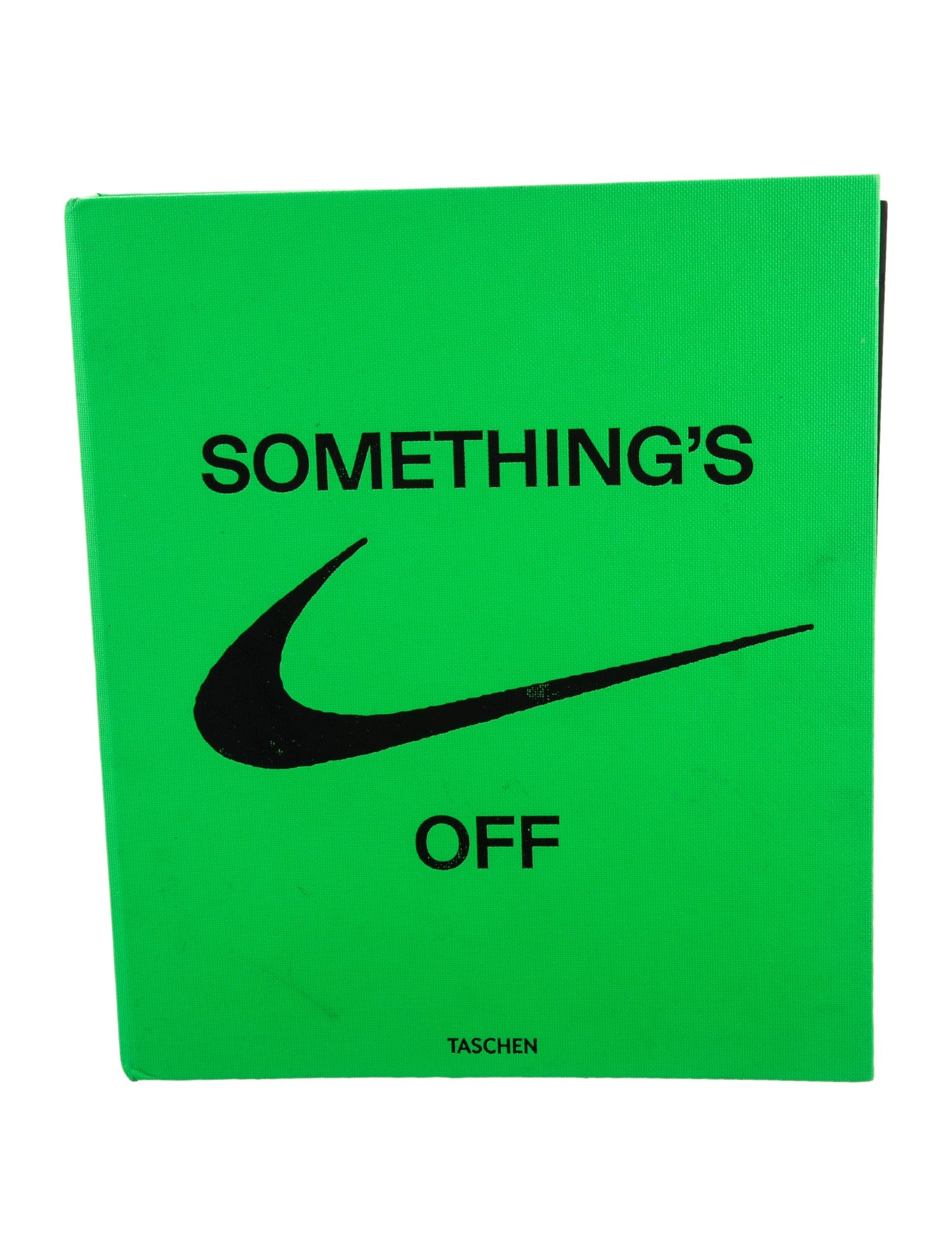 Taschen Virgil Abloh. Nike. ICONS Something's Off