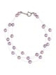 Tasaki Platinum Cultured Pearl Floating Multistrand Bracelet