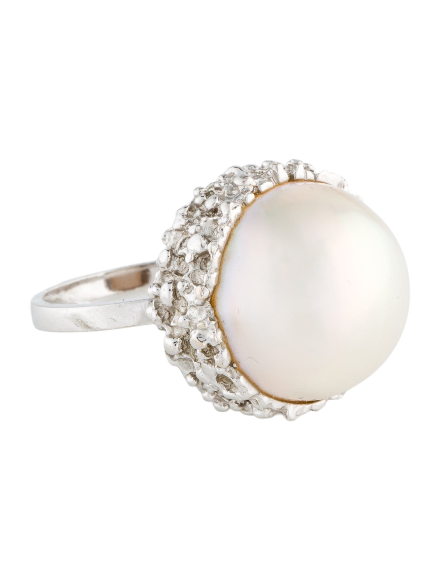 Tasaki 14K Pearl Cocktail Ring