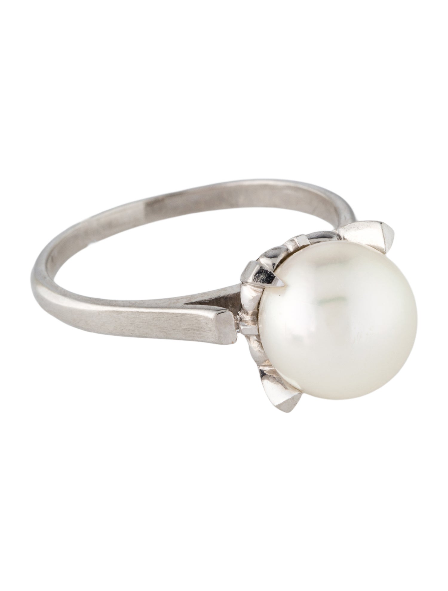Tasaki Platinum Pearl Cocktail Ring