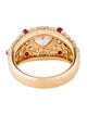 Tasaki 18K Diamond & Ruby Band