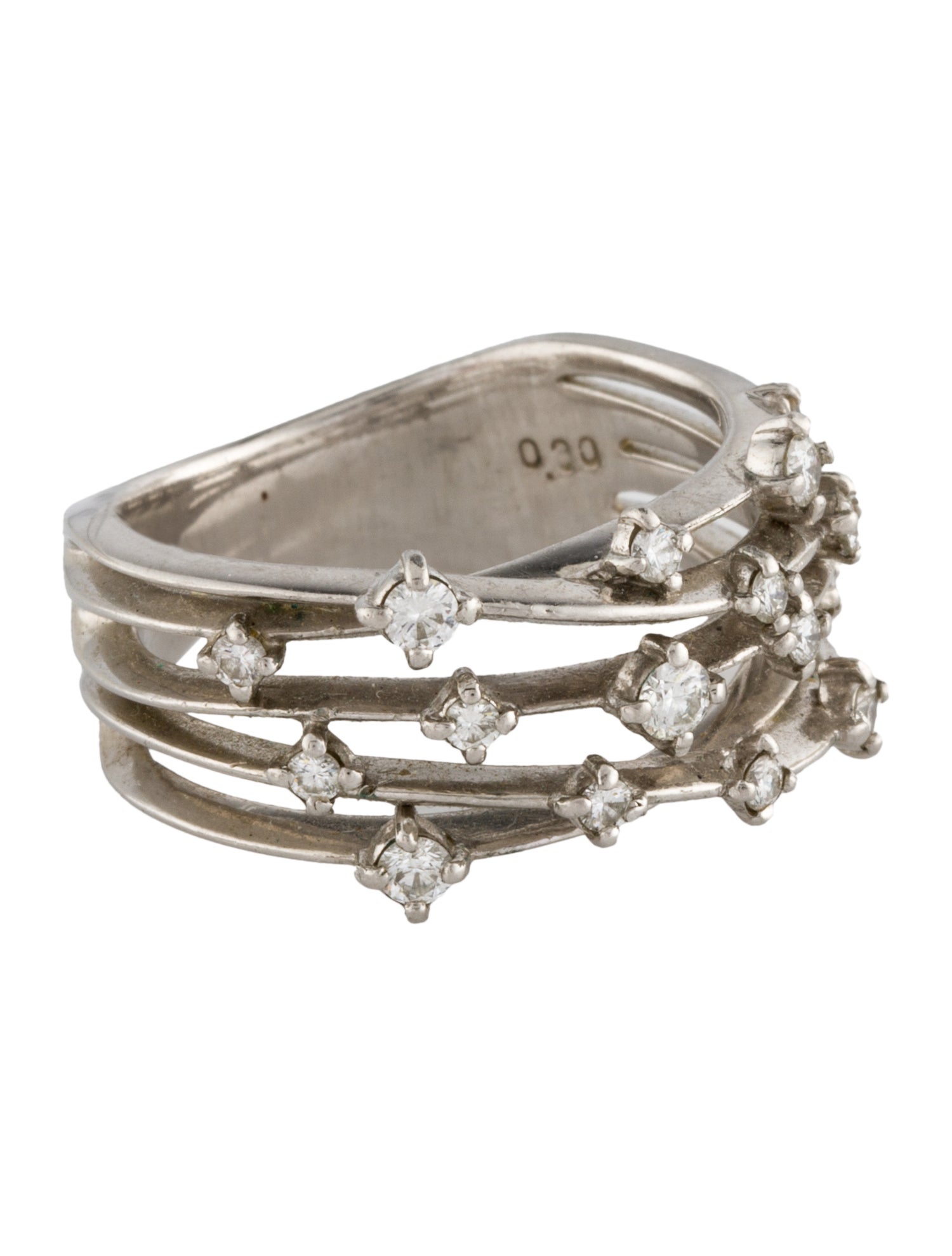 Tasaki Platinum Diamond Band