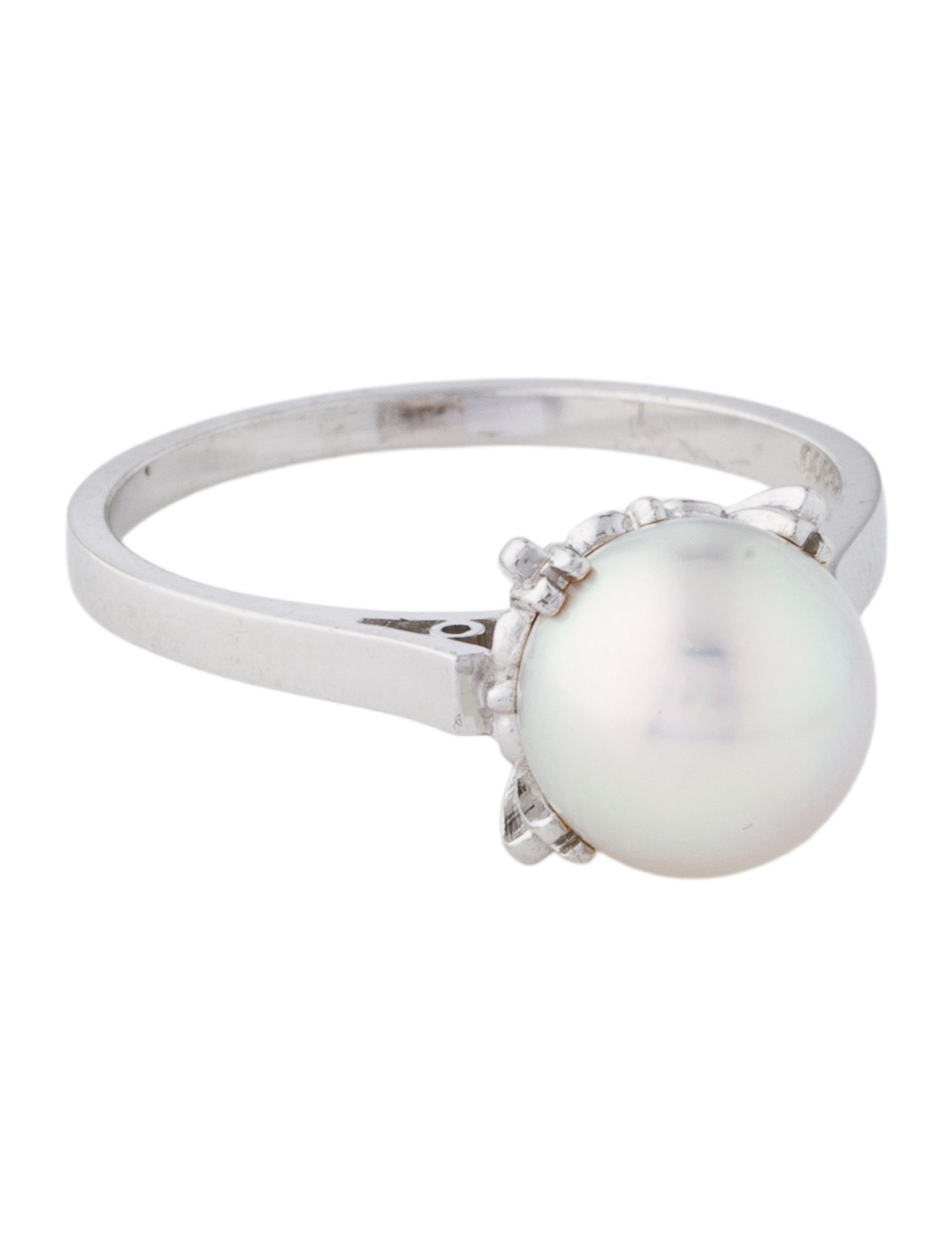 Tasaki Platinum Pearl Cocktail Ring