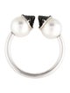 Tasaki 18K Pearl & Diamond Refined Rebellion Ring