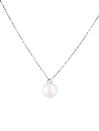 Tasaki 18K Pearl Pendant Necklace