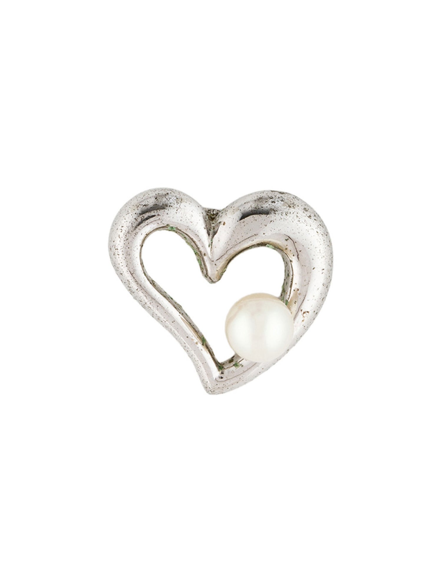 Tasaki Pearl Heart Pendant