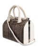 Tyler Alexandra Snakeskin Top Handle Bag