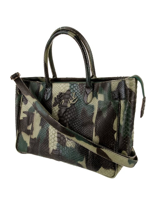 Taxidermy Python Shoulder Bag