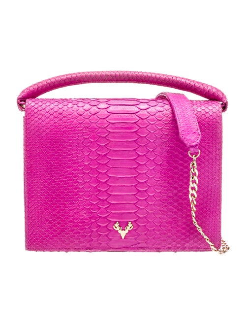 Taxidermy Python Shoulder Bag