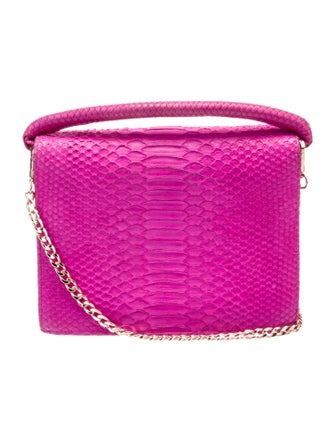 Taxidermy Python Shoulder Bag