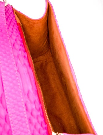 Taxidermy Python Shoulder Bag