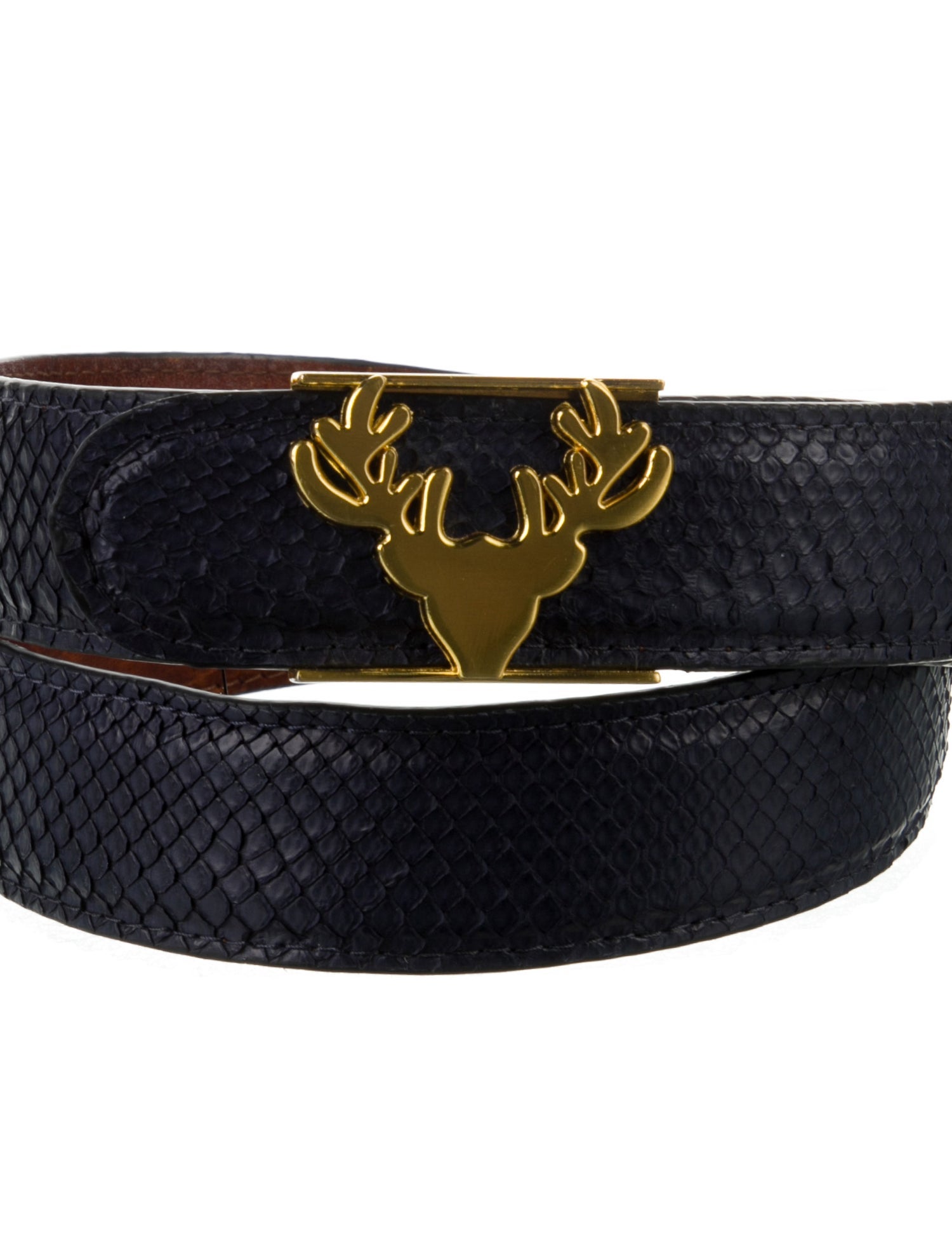Taxidermy Leather Belt