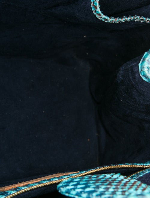 Taxidermy Python Bucket Bag