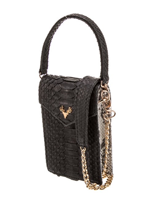 Taxidermy Python Shoulder Bag