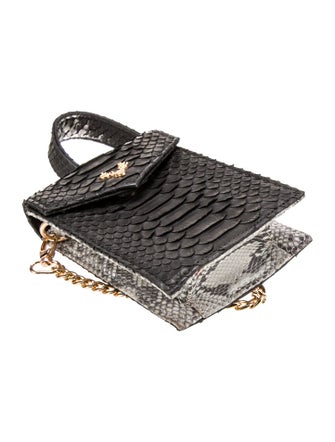 Taxidermy Python Shoulder Bag