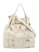 Taxidermy Snakeskin Bucket Bag