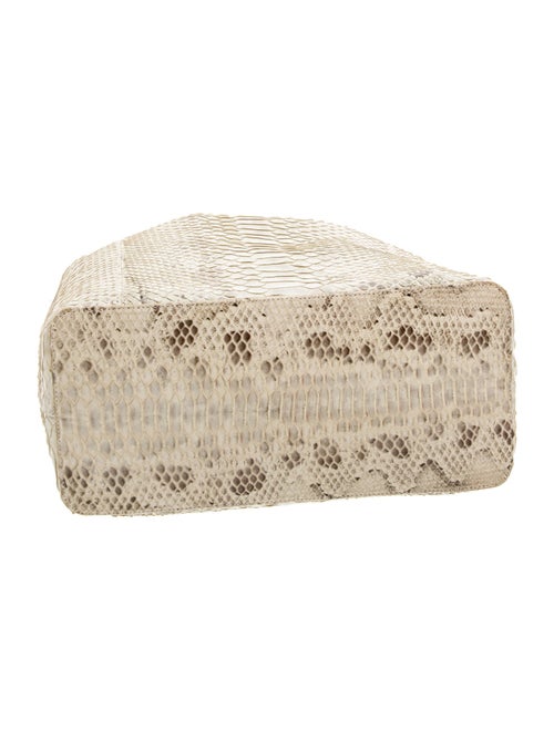 Taxidermy Snakeskin Bucket Bag