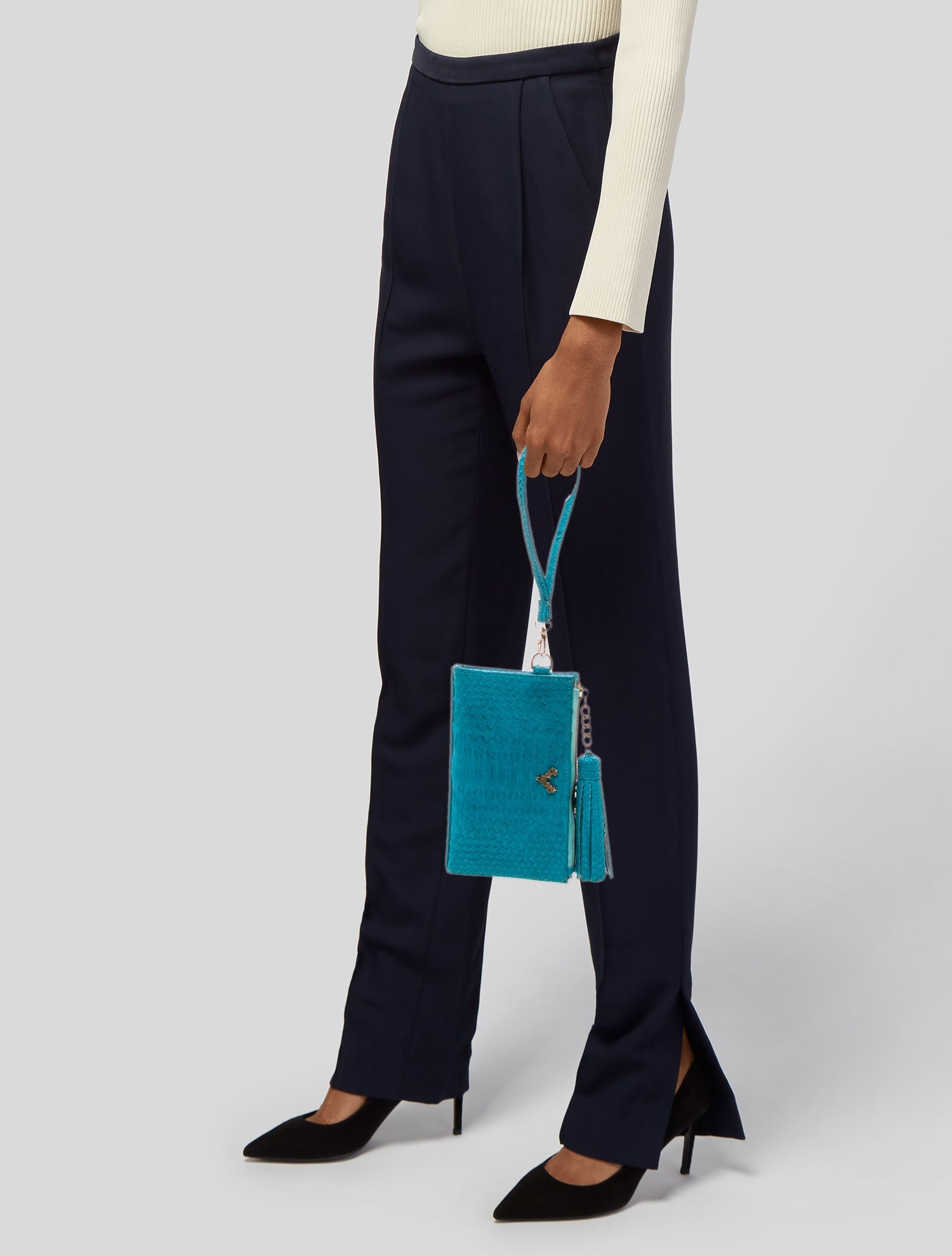 Taxidermy Snakeskin Clutch