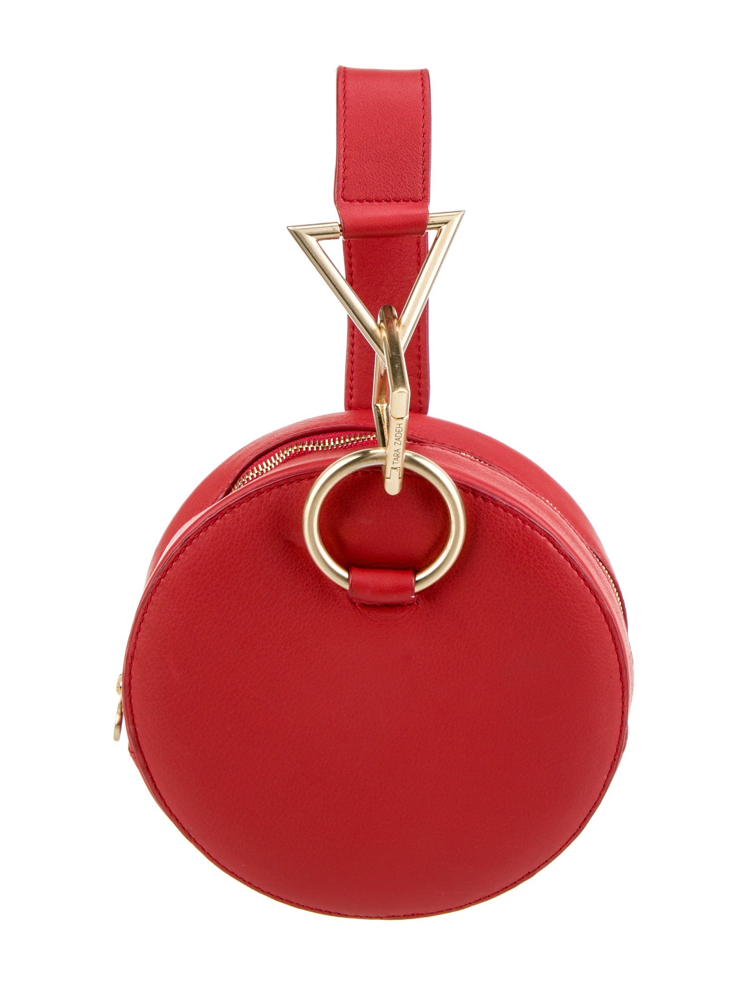 Tara Zadeh Leather Minaudière