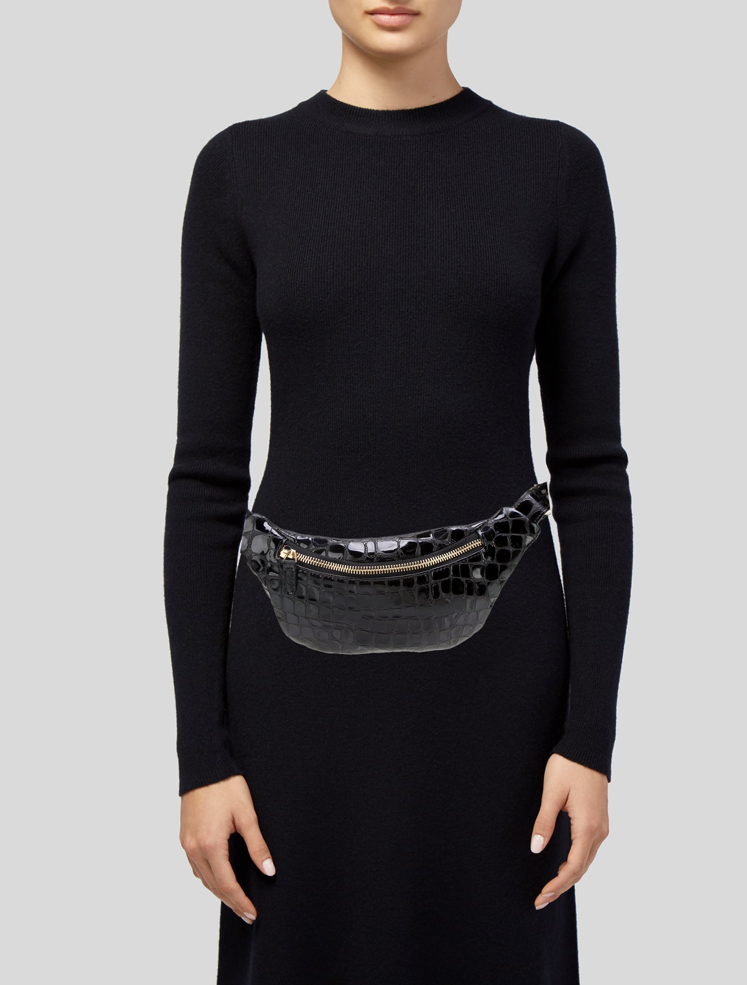 Tara Zadeh Embossed Leather Hobo