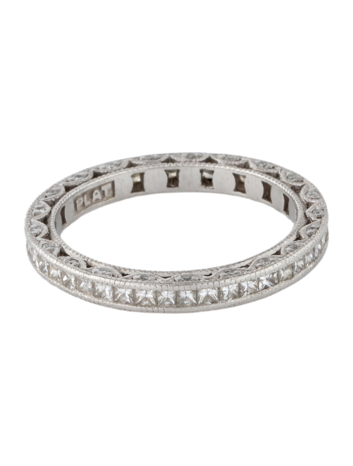 Tacori Platinum Diamond Wedding Band