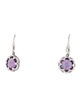 Tacori Amethyst Sonoma Skies Crescent Drop Earrings