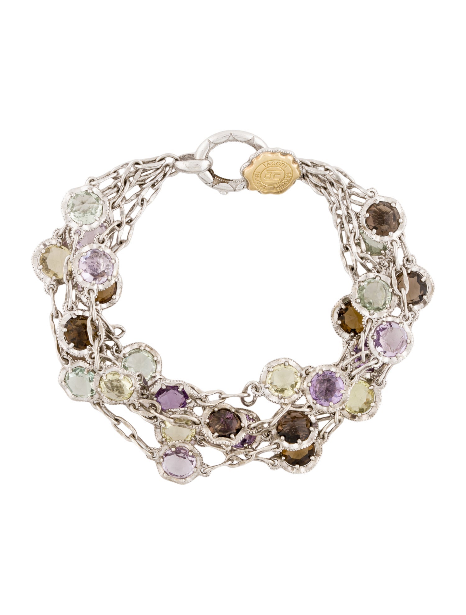 Tacori Multi-stone Color Medley Cascading Bracelet