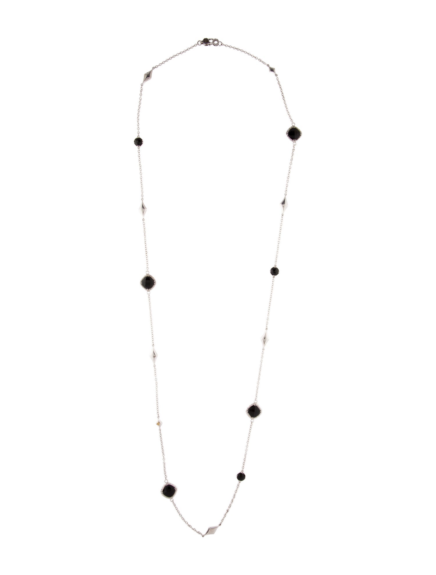 Tacori Onyx Station Necklace