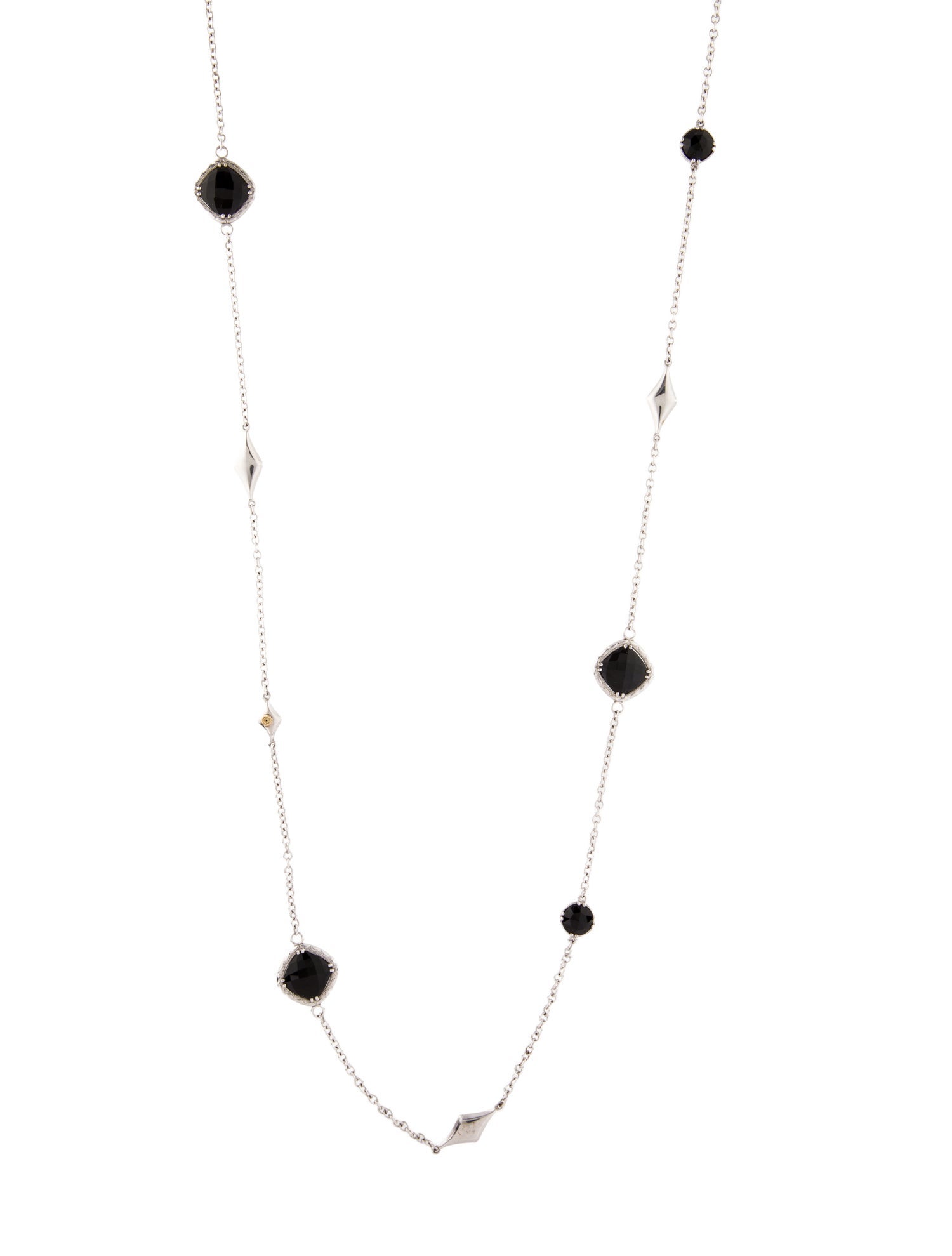 Tacori Onyx Station Necklace