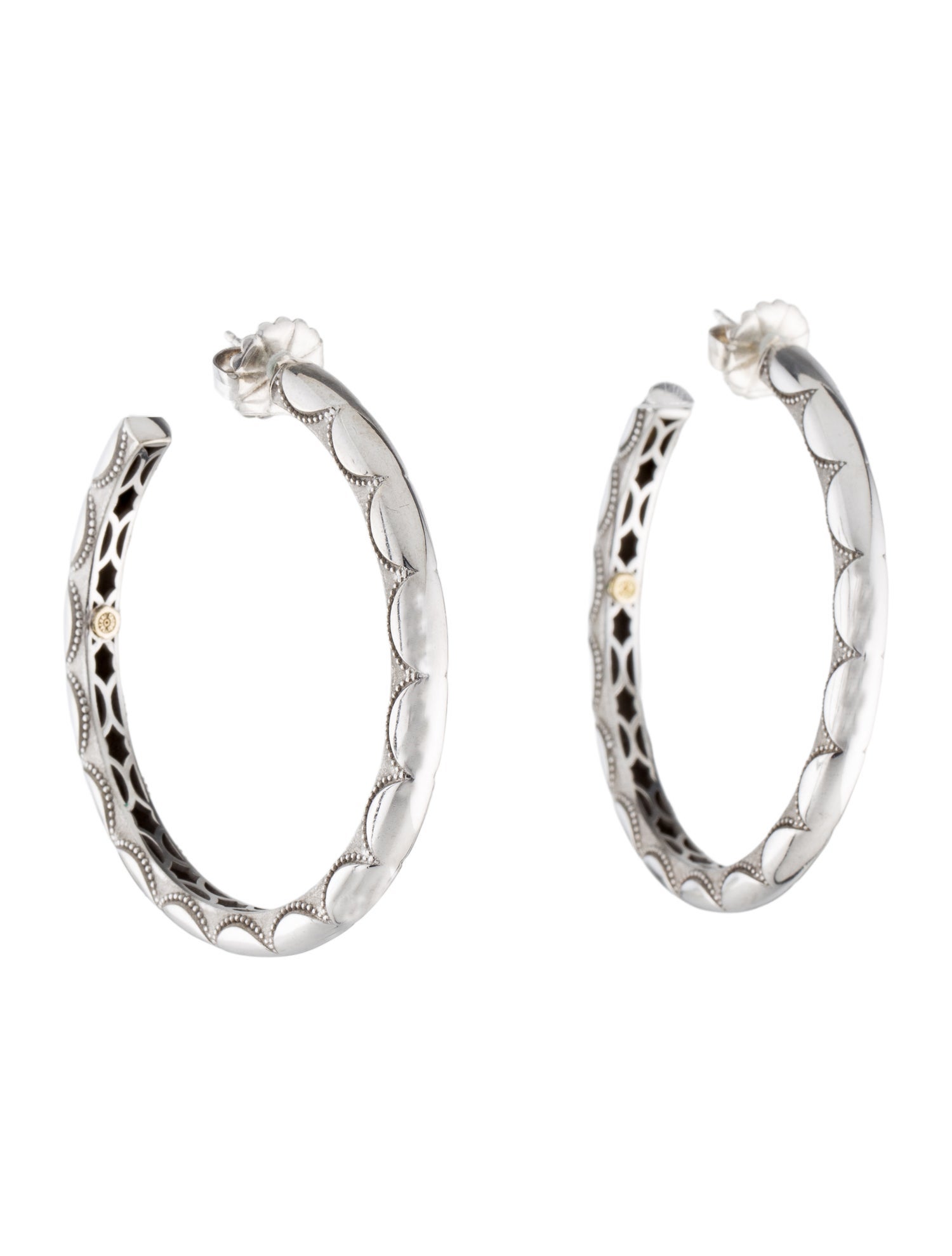 Tacori City Lights Bold Classic Hoop Earrings