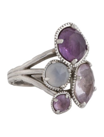 Tacori Amethyst & Chalcedony Ring
