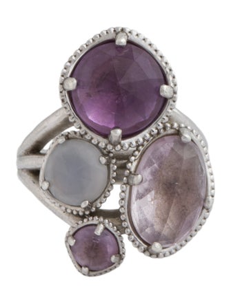 Tacori Amethyst & Chalcedony Ring