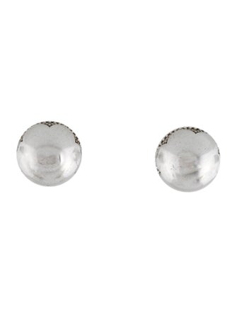 Tacori Milgrain Dome Stud Earrings