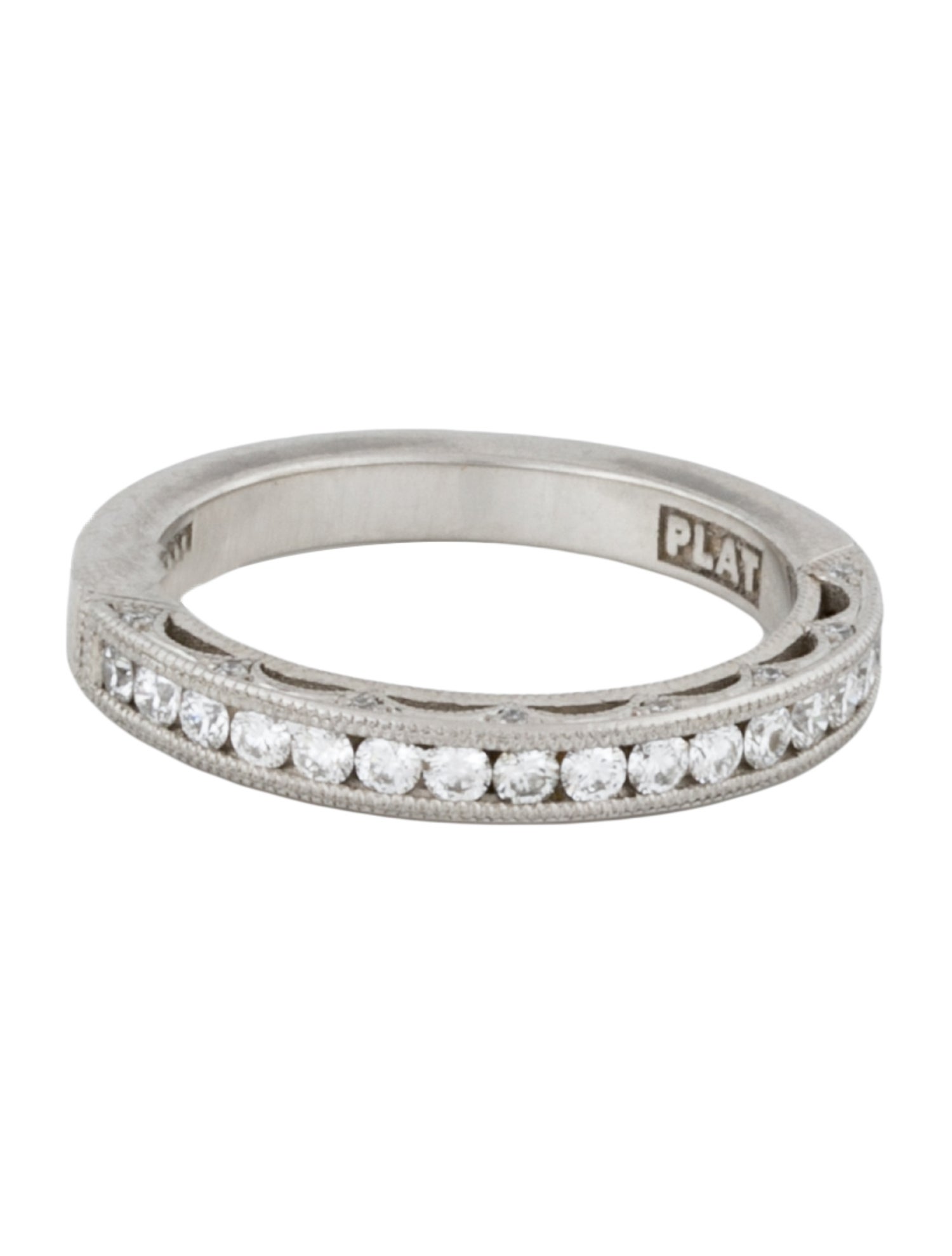 Tacori Platinum Diamond Band Ring