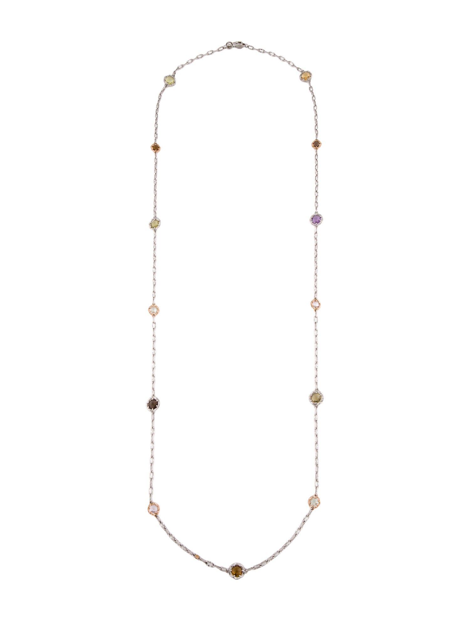 Tacori Multistone Color Medley Station Necklace