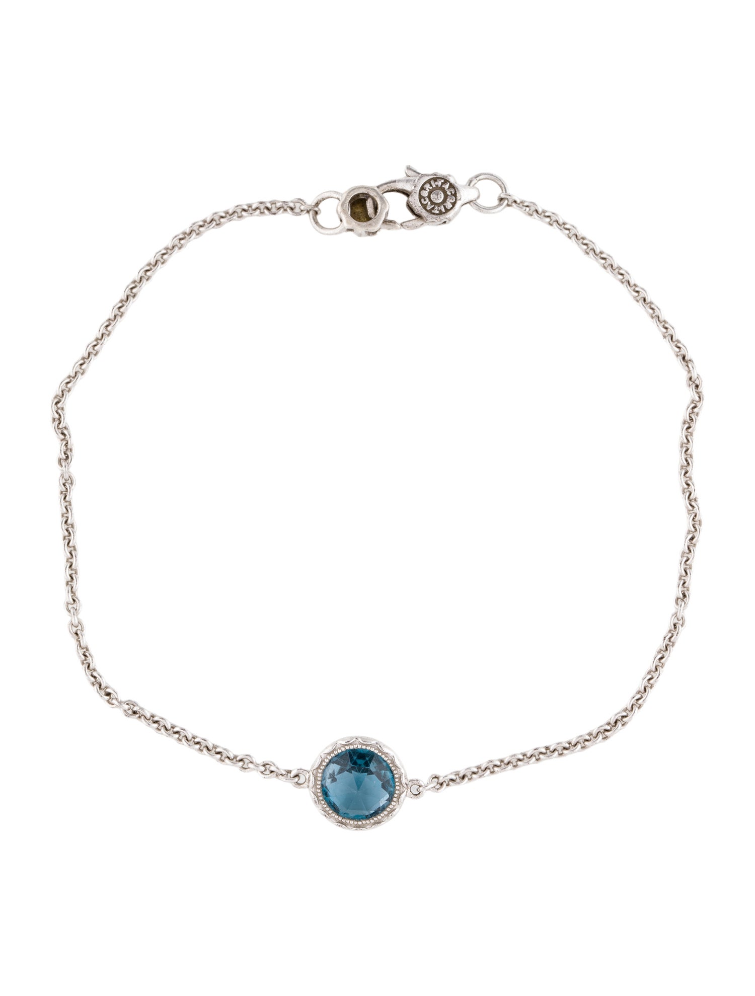 Tacori Topaz Crescent Embrace Station Bracelet