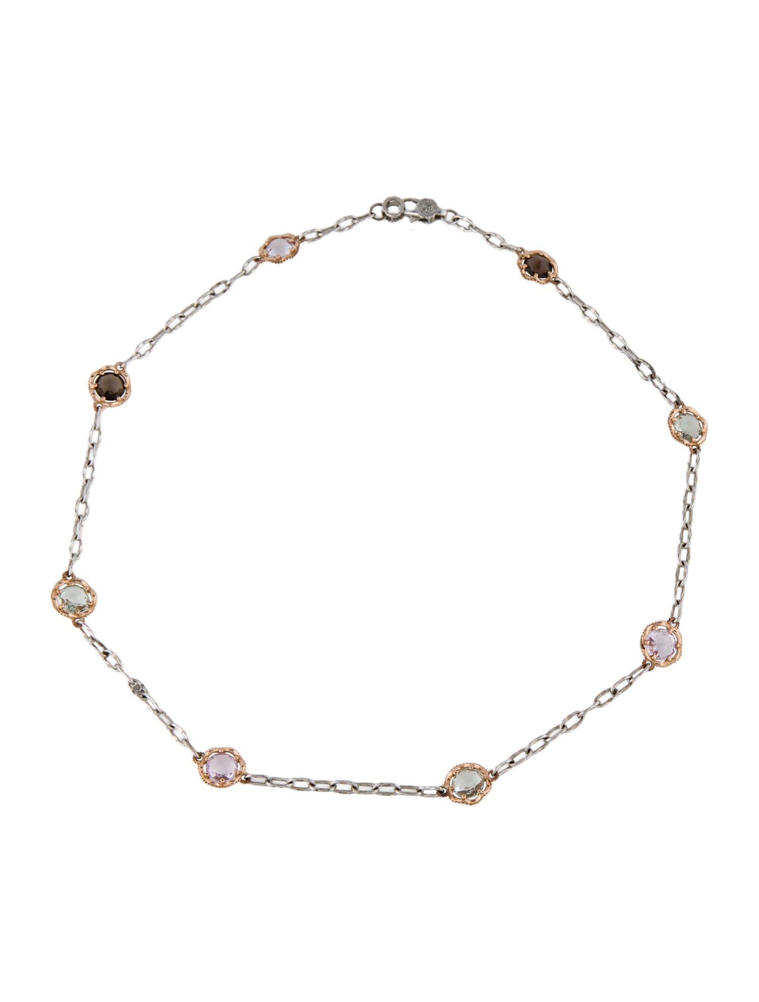 Tacori Multistone Station Necklace