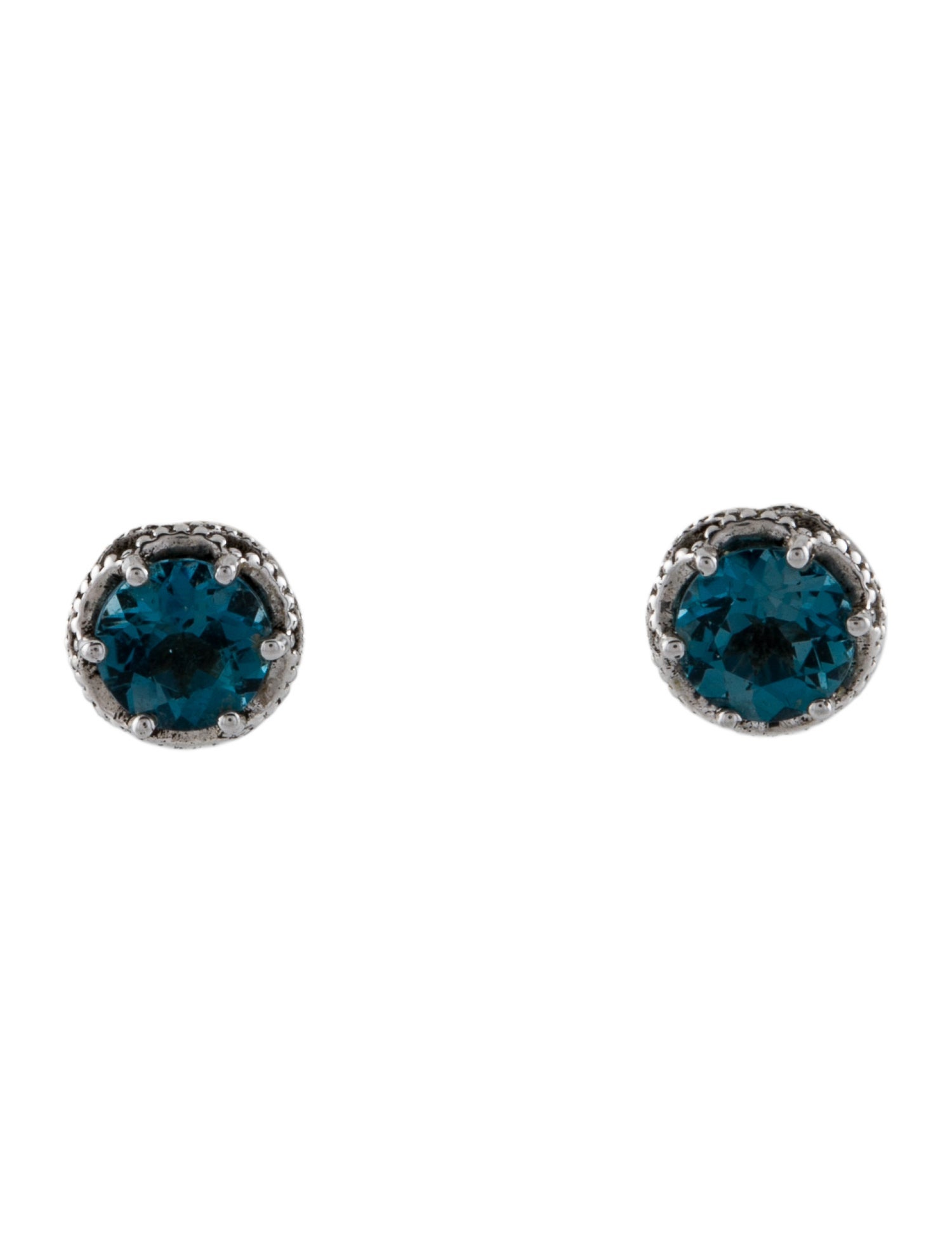 Tacori Topaz Stud Earrings