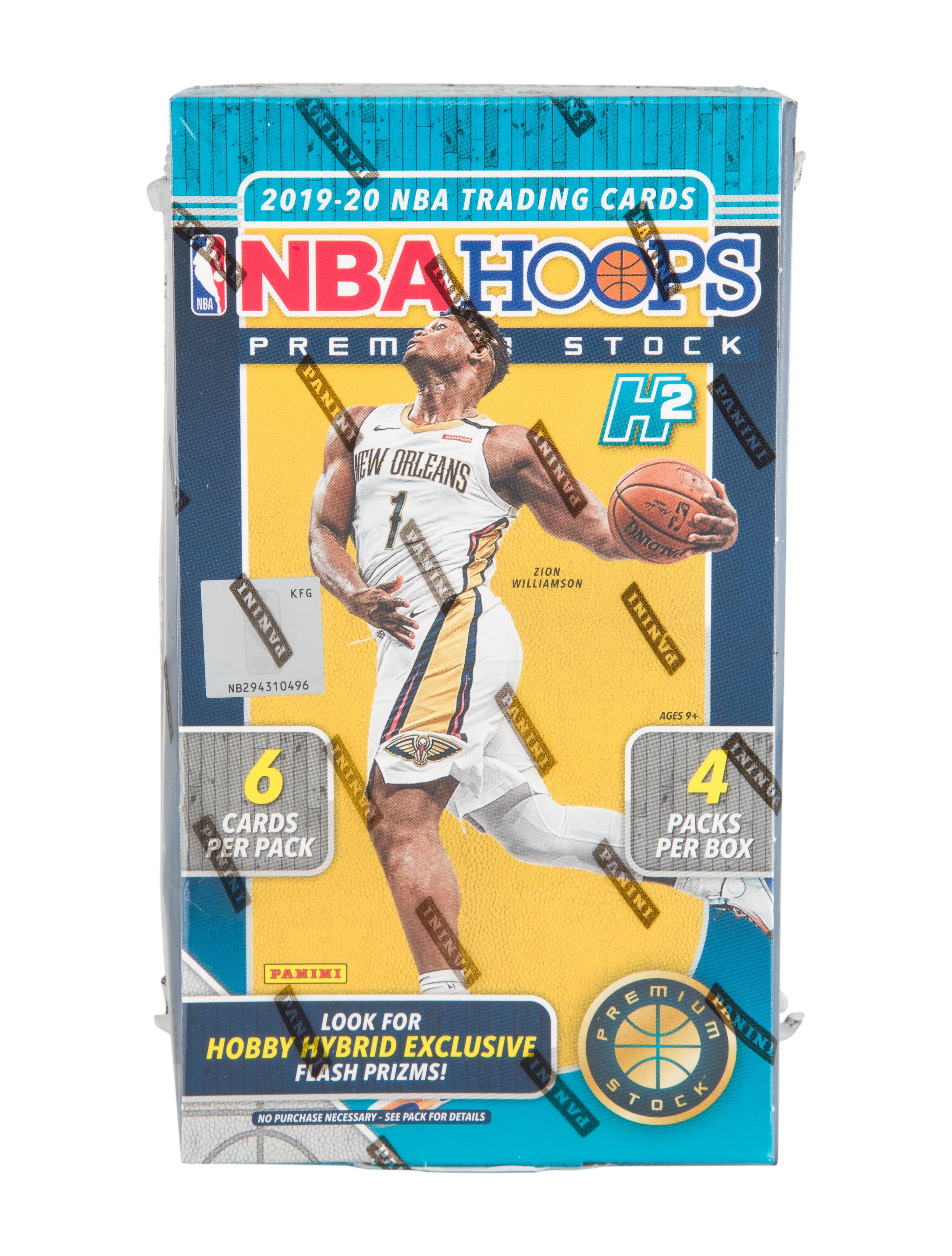 Trading Cards 2019 NBA Hoops Hobby Hybrid Exclusive