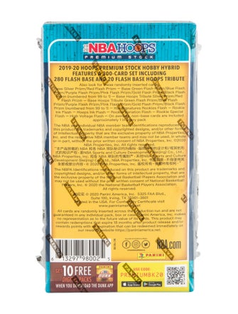 Trading Cards 2019 NBA Hoops Hobby Hybrid Exclusive