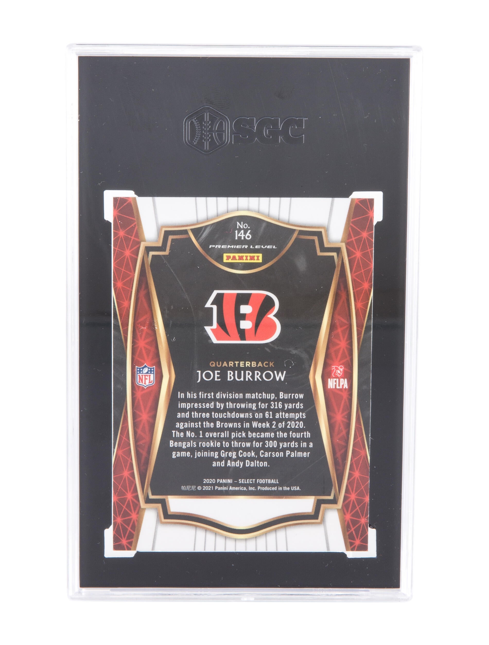 Trading Cards 2020 Panini Select #146 Joe Burrow SGC 9.5 - Orange Trading  Cards, Collectibles - TCRDS21538 | The RealReal