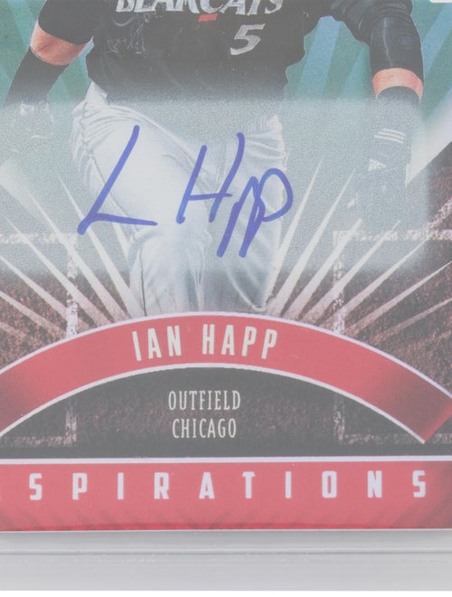 Trading Cards 2015 Elite Extra Edition #100 Ian Happ Prospect Auto Aspirations Die Cut #'d/100 Auto BGS 9/10 - POP 2