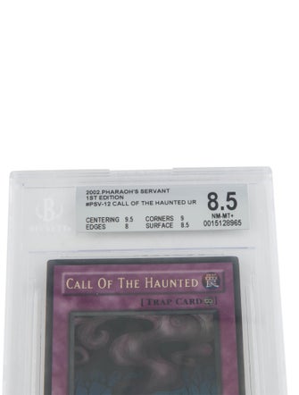 Trading Cards 2002 Yu-Gi-Oh! Call Of The Haunted BGS 8.5 1st Edition #PSV-012 - TCG