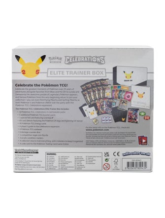 Trading Cards Pokemon Celebrations Elite Trainer Box