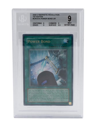 Trading Cards 2005 Yu-Gi-Oh! Power Bond BGS 9 1st Edition #CRV37