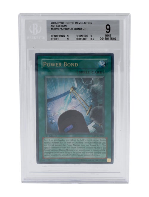 Trading Cards 2005 Yu-Gi-Oh! Power Bond BGS 9 1st Edition #CRV37