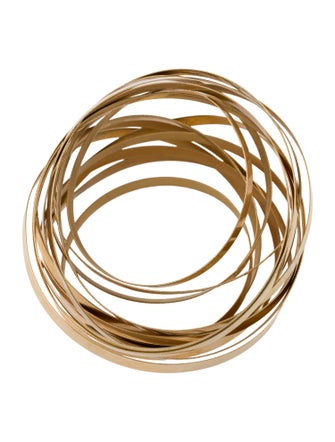 Taher Chemirik 18K Multirow Bangle Set