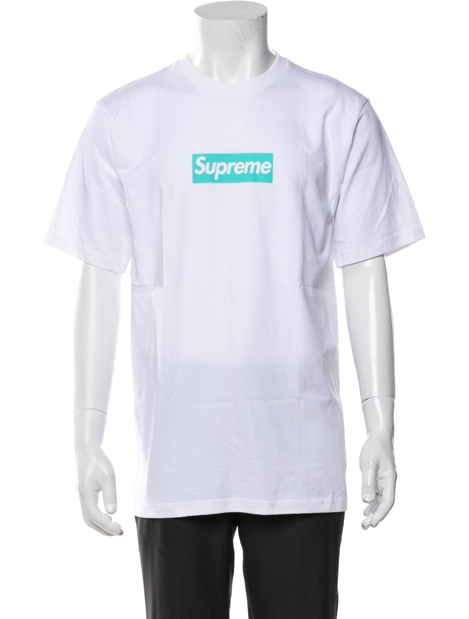 Tiffany & Co. x Supreme 2021 Box Logo T-Shirt - Grey T-Shirts
